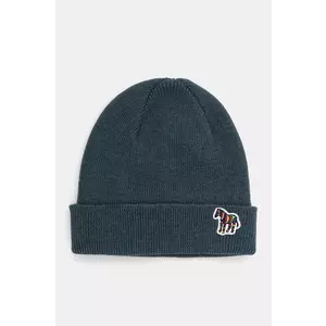 PS Paul Smith caciula de lana culoarea verde, de lana, din tesatura neteda, M2A.383MK.NZEBRA imagine