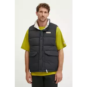 Columbia vestă cu două fețe Wallowa Reversible barbati, culoarea negru, de iarna, 2090731 imagine