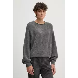 Pepe Jeans pulover din amestec de lana IRMA CREW NECK femei, culoarea gri, light, PL702192 imagine