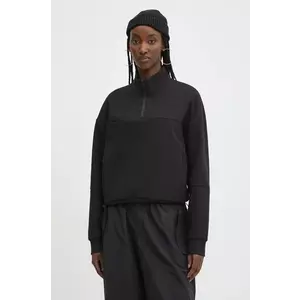 Superdry bluza femei, culoarea negru, neted, W2012170A-02A imagine