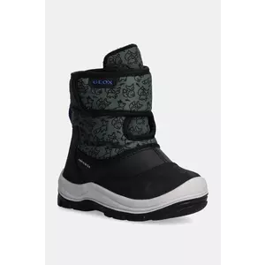 Geox cizme de iarna copii FLANFIL ABX culoarea verde, B263VE.0BCMN imagine
