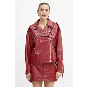 Silvian Heach geacă ramones ARTMUT femei, culoarea rosu, de tranzitie, GPA24020GB imagine