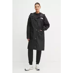 The North Face geacă de ploaie Reign on Park femei, culoarea negru, de tranzitie, NF0A8BCJJK31 imagine