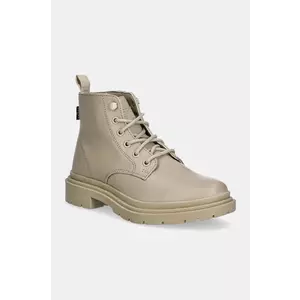 Levi's bocanci TROOPER CHUKKA femei, culoarea bej, cu platforma, D7040-0009 imagine