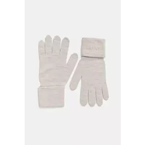 Lanvin manusi de lana culoarea bej, 6LGUAN.U7711 imagine