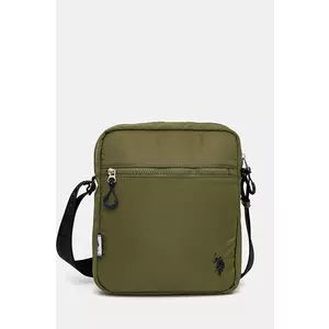 U.S. Polo Assn. borseta Bigfork culoarea verde, BIUB55675MIA imagine