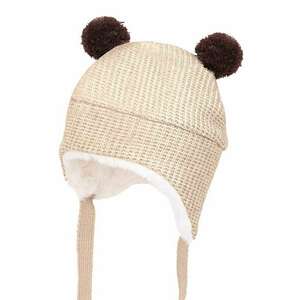 Jamiks caciula copii COMO culoarea bej, JZH249 imagine