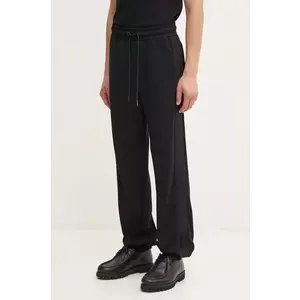 Iceberg pantaloni barbati, culoarea negru, neted, B031 6331 imagine