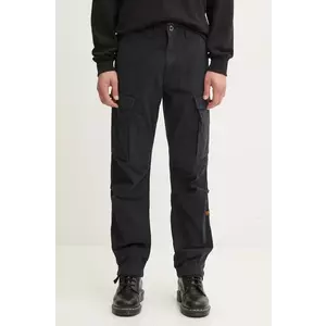 G-Star pantaloni bărbați, culoarea negru, cu fason cargo, D24309-D729 imagine