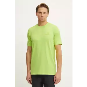 Under Armour tricou de antrenament Rush Energy culoarea verde, neted, 1383973 imagine