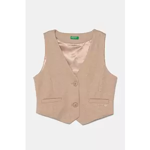 United Colors of Benetton vesta copii culoarea roz, 2SQBCJ00V imagine