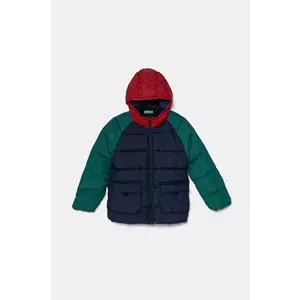United Colors of Benetton geaca copii culoarea albastru marin, 2WU0CN052 imagine
