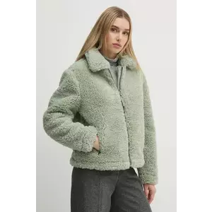 Pepe Jeans geaca CHARLIE femei, culoarea verde, de iarna, PL402463 imagine