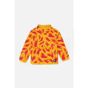 Burton hanorac polar pentru copii CINDER culoarea galben, modelator, 238411 imagine