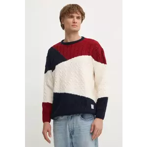 Pepe Jeans pulover COURT barbati, culoarea bej, PM702475 imagine