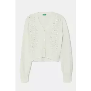 United Colors of Benetton pulover copii culoarea bej, light, 1370C601Q imagine