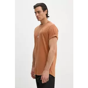 G-Star tricou din bumbac x Sofi Tukker bărbați, culoarea roz, uni imagine