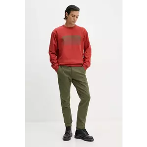 G-Star bluză bărbați, culoarea portocaliu, cu imprimeu, D25099-D733 imagine