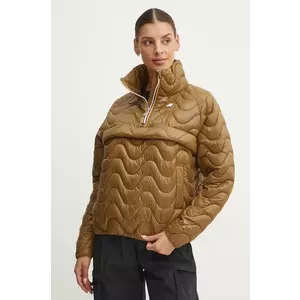 K-Way geaca femei, culoarea maro, de iarna, K6126EW imagine