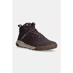 CAT Footwear trapey nubuc HEX READY MID WP culoarea maro, P726104 imagine