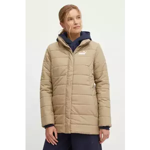 Puma geaca femei, culoarea bej, de tranzitie, 675364 imagine