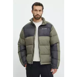 Columbia geaca barbati, culoarea verde, de iarna imagine