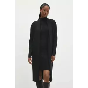 Answear Lab rochie și cardigan culoarea negru imagine