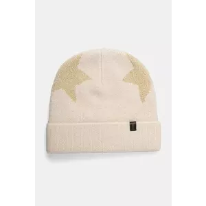 AllSaints caciula din amestec de lana culoarea bej, din tesatura neteda, 29AS101574 imagine