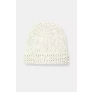 Silvian Heach caciula din amestec de lana MIREK culoarea alb, GPA24356HA imagine