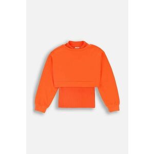 Coccodrillo hanorac de bumbac pentru copii culoarea rosu, neted, RODEO GIRL JUNIOR imagine