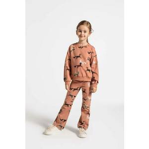 Coccodrillo leggins din bumbac pentru copii culoarea roz, modelator, RODEO GIRL KIDS imagine