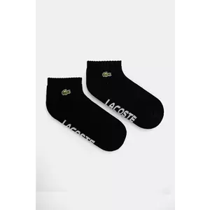 Lacoste sosete 2-pack culoarea negru, RA2653 imagine