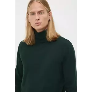 Medicine longsleeve culoarea verde, neted imagine