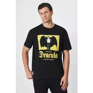 Medicine tricou din bumbac culoarea negru, cu imprimeu imagine