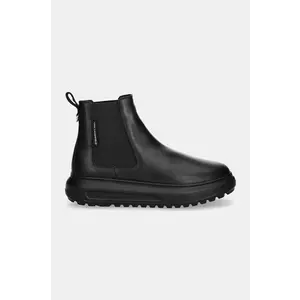 Karl Lagerfeld ghete chelsea de piele KAPRI LUG barbati, culoarea negru, KL57540 imagine