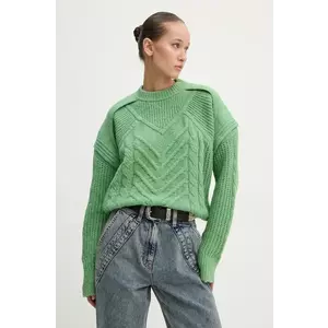 IRO pulover femei, culoarea verde, călduros, WP12SALENO imagine