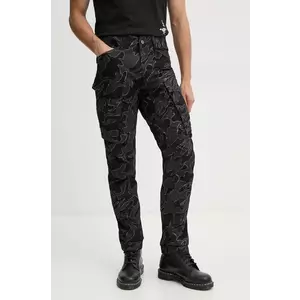G-Star pantaloni de bumbac culoarea negru, mulata, D02190-D553 imagine