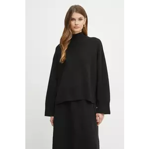 Ivy Oak pulover de lana femei, culoarea negru, light, IO113147 imagine