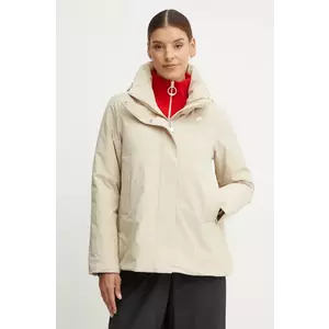 K-Way geaca femei, culoarea bej, de iarna, K7125KW imagine