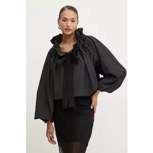 Patou bluza femei, culoarea negru, neted, TO0170011 imagine