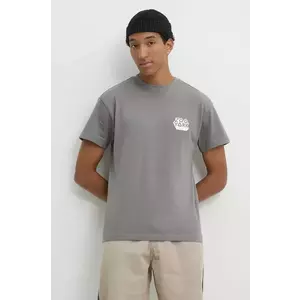 Zoo York tricou din bumbac barbati, culoarea gri, cu imprimeu, 60690028 imagine