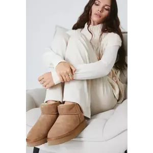 Medicine cizme de iarna culoarea maro imagine