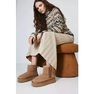 Medicine cizme de iarna culoarea maro imagine