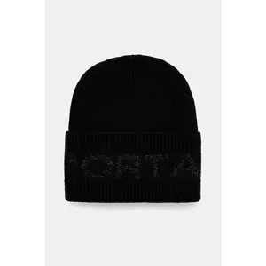 Sportalm caciula de lana culoarea negru, de lana, din tesatura neteda, 1819809716 imagine