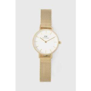 Daniel Wellington ceas Petite 28 Evergold femei, culoarea auriu imagine