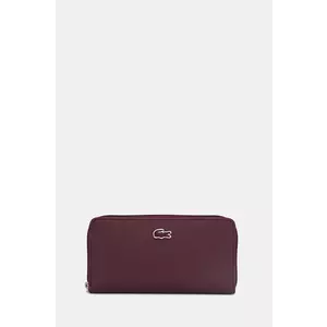 Lacoste portofel femei, culoarea bordo imagine