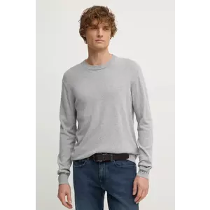 Pepe Jeans pulover din amestec de lana NEW ANDRE CREW NECK barbati, culoarea gri, light, PM702469 imagine