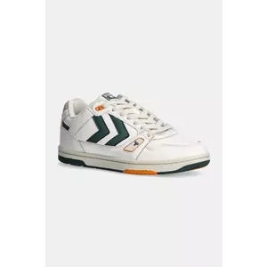 Hummel sneakers din piele Power Play Lx-e culoarea bej, 226244 imagine