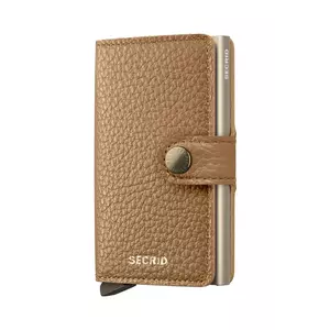 Secrid portofel de piele culoarea bej, MPe-Cappuccino imagine