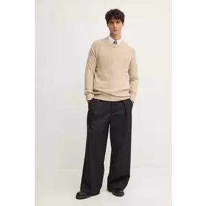 Pepe Jeans pulover din amestec de lana CRED barbati, culoarea bej, light, PM702480 imagine